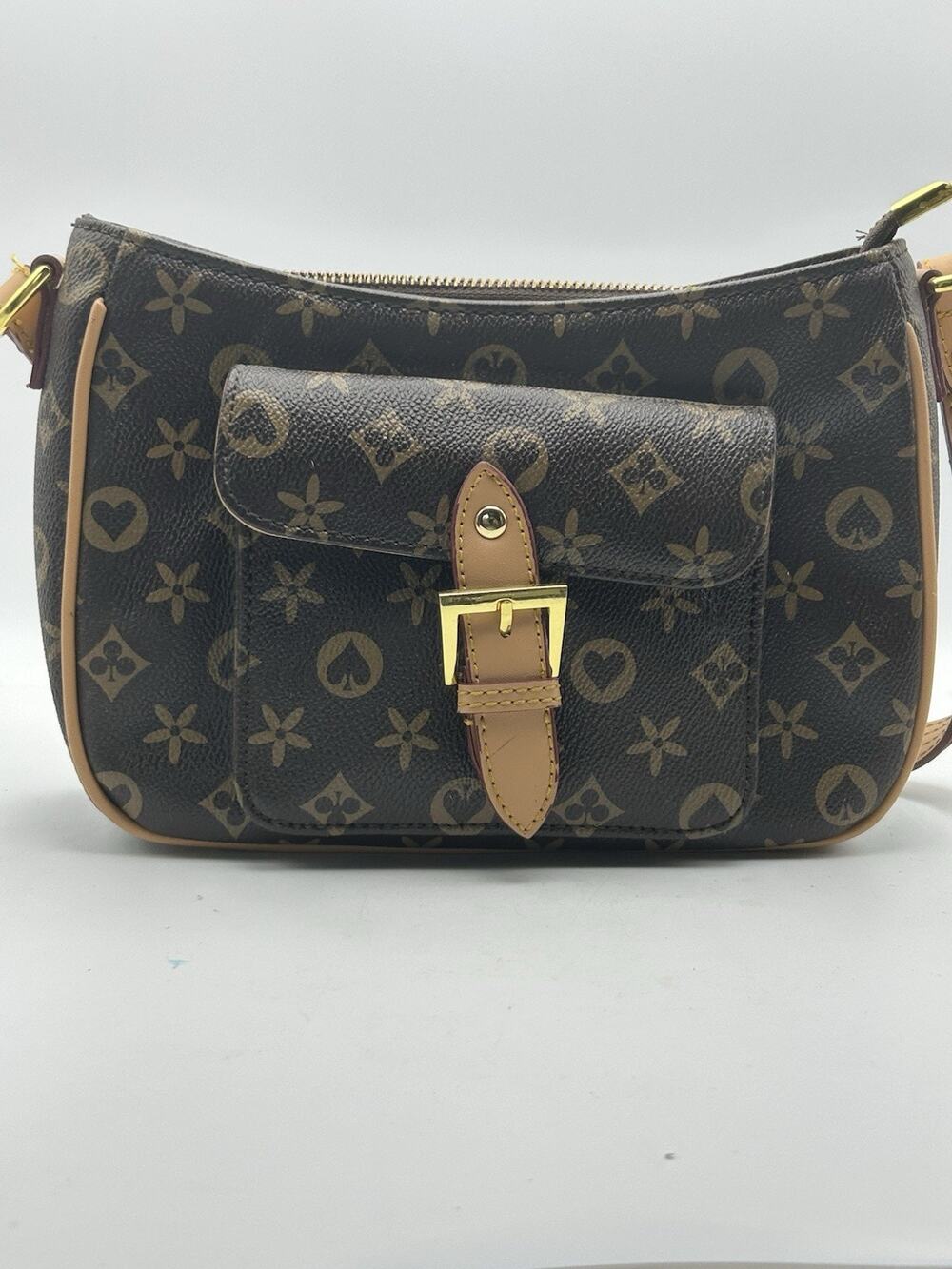 Lany Brand Cross Body Bag. With A Change Purse And Key Ring.